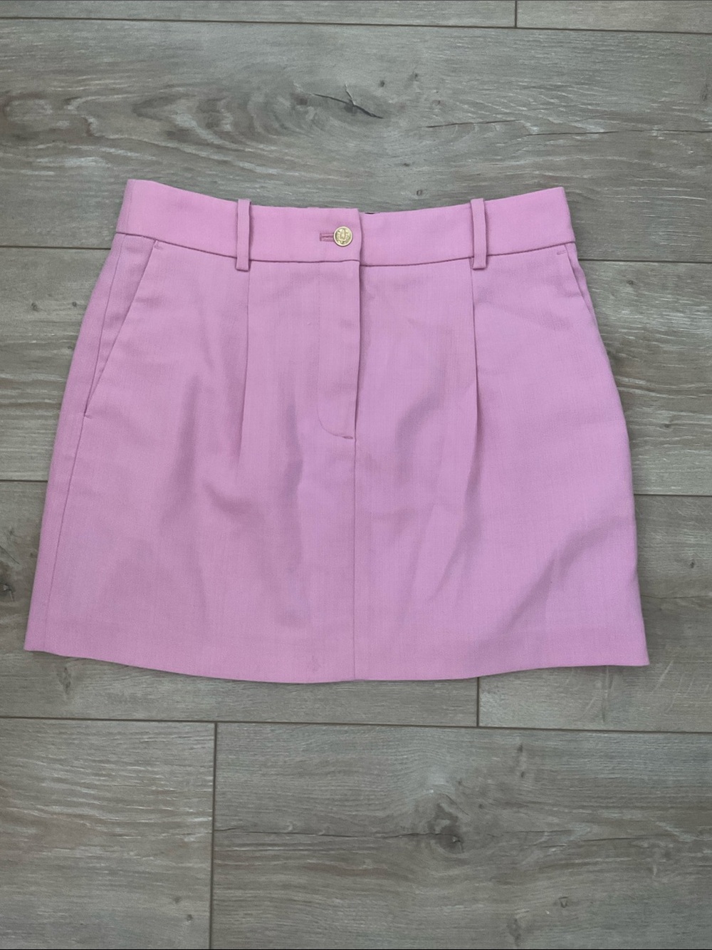 J. Crew Pink Nova Fides Fabric Skirt
